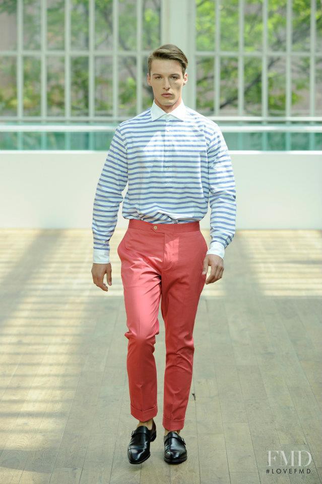 Hackett fashion show for Spring/Summer 2012