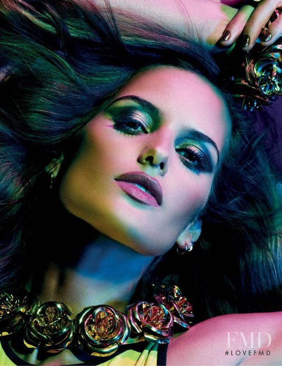 Izabel Goulart featured in  the MAC Cosmetics Tropical Taboo Collection advertisement for Summer 2013