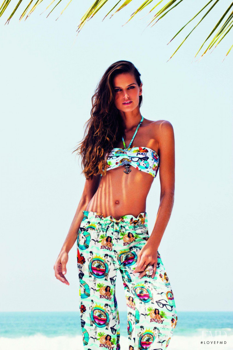 Izabel Goulart featured in  the Agua Bendita advertisement for Spring/Summer 2013