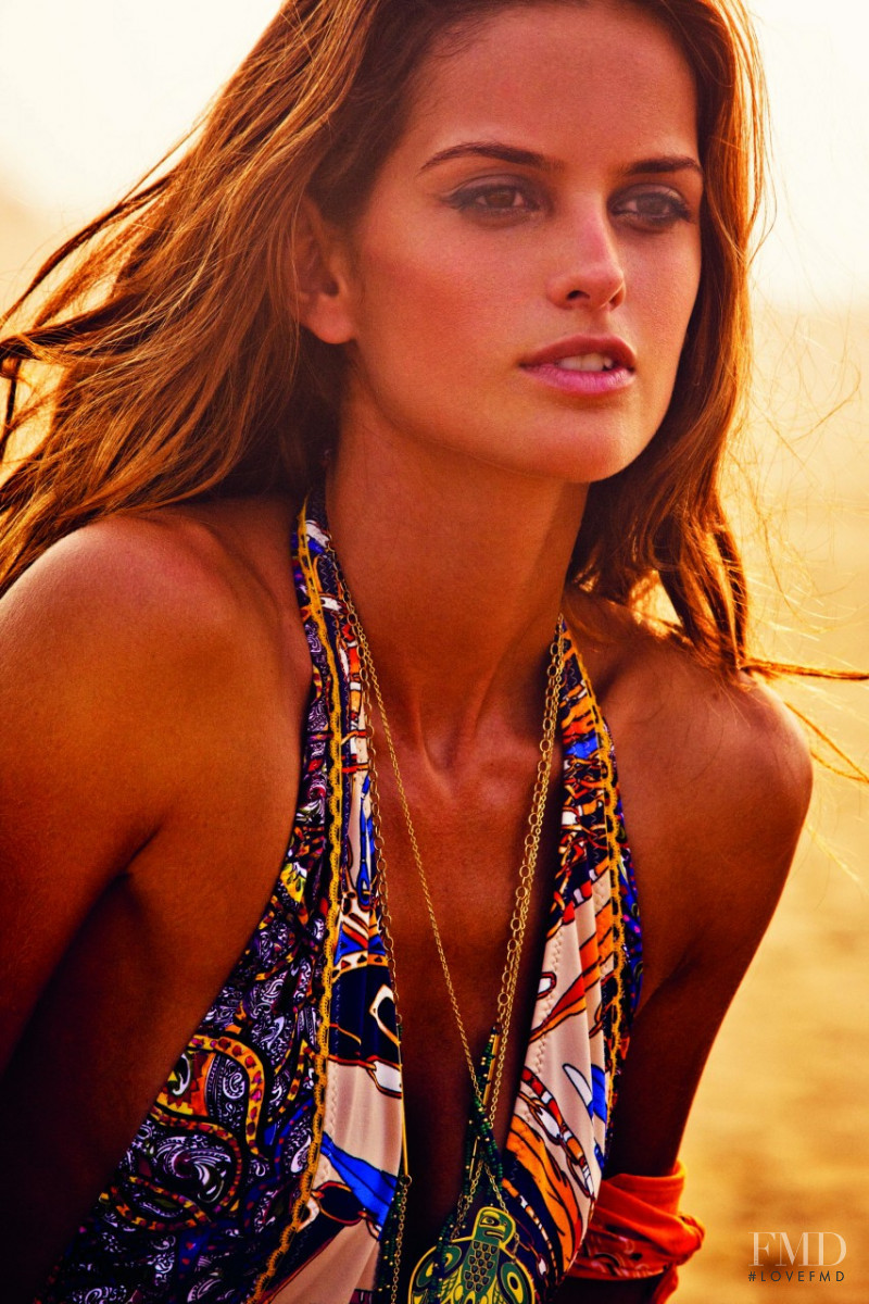 Izabel Goulart featured in  the Agua Bendita advertisement for Spring/Summer 2013