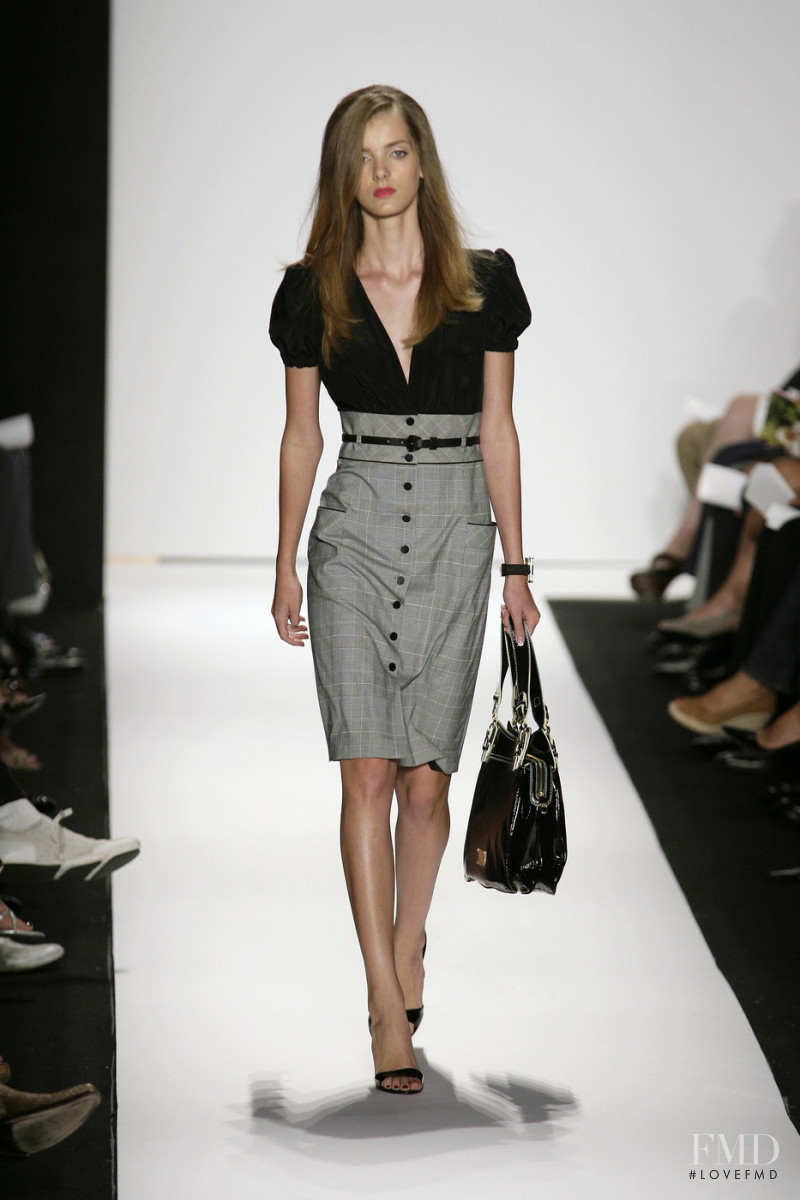 Denisa Dvorakova featured in  the Badgley Mischka fashion show for Spring/Summer 2008