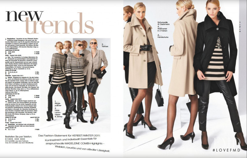 Madeleine catalogue for Winter 2011