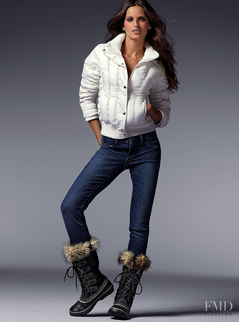 Izabel Goulart featured in  the Victoria\'s Secret Clothing catalogue for Autumn/Winter 2011