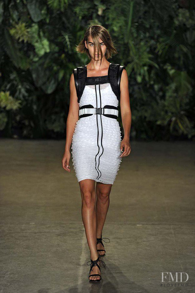 Arizona Muse featured in  the Altuzarra fashion show for Spring/Summer 2012