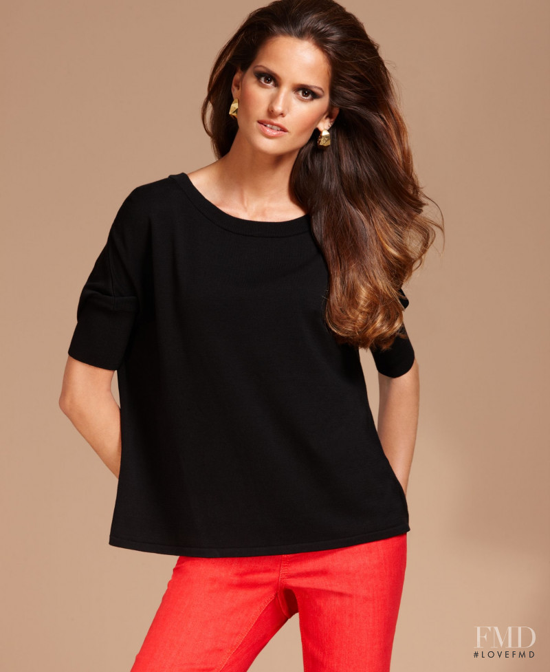 Izabel Goulart featured in  the Macy\'s catalogue for Autumn/Winter 2011