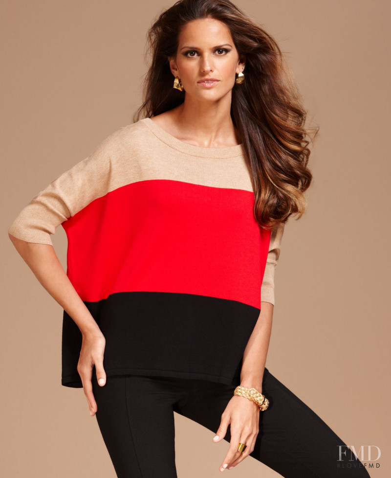 Izabel Goulart featured in  the Macy\'s catalogue for Autumn/Winter 2011