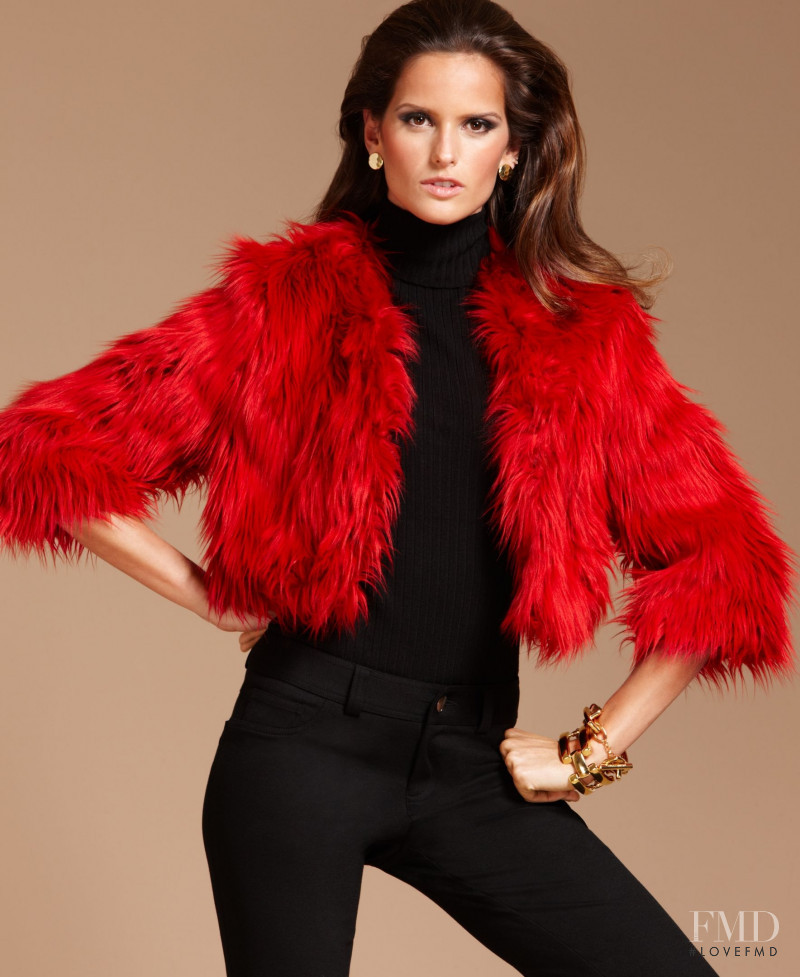 Izabel Goulart featured in  the Macy\'s catalogue for Autumn/Winter 2011