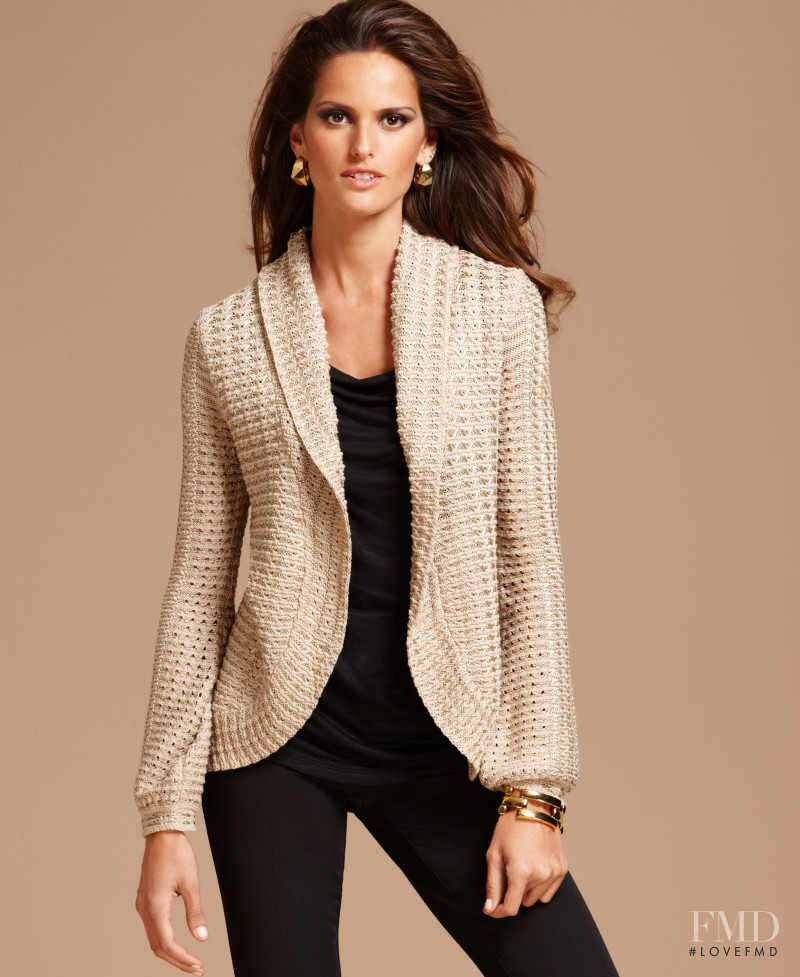 Izabel Goulart featured in  the Macy\'s catalogue for Autumn/Winter 2011