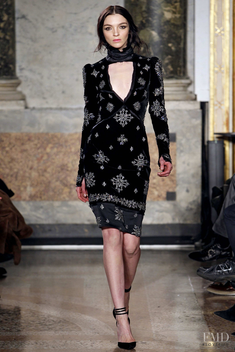 Mariacarla Boscono featured in  the Pucci fashion show for Autumn/Winter 2011