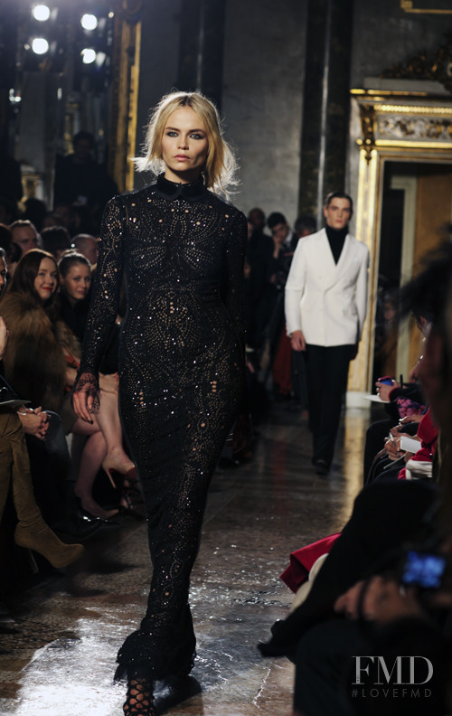 Natasha Poly featured in  the Pucci fashion show for Autumn/Winter 2011