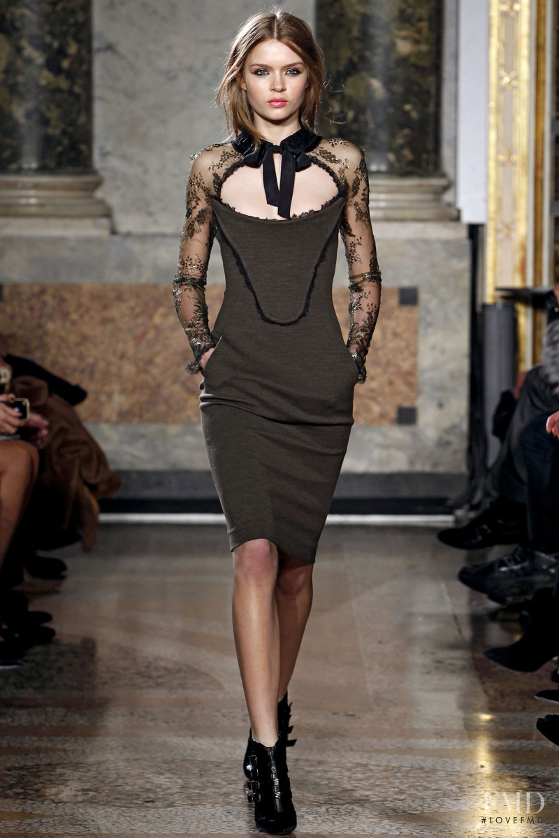 Josephine Skriver featured in  the Pucci fashion show for Autumn/Winter 2011