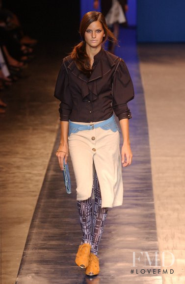 Izabel Goulart featured in  the Patachou fashion show for Autumn/Winter 2005
