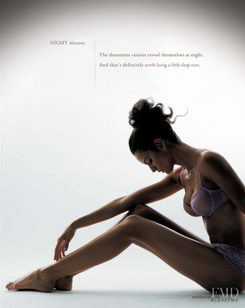 Izabel Goulart featured in  the Nordstrom Lingerie catalogue for Spring/Summer 2011