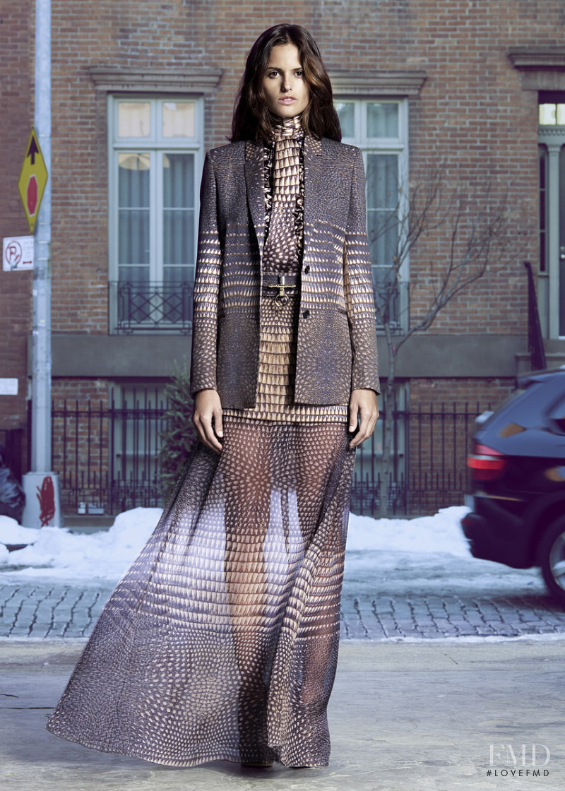 Izabel Goulart featured in  the Givenchy lookbook for Pre-Fall 2011