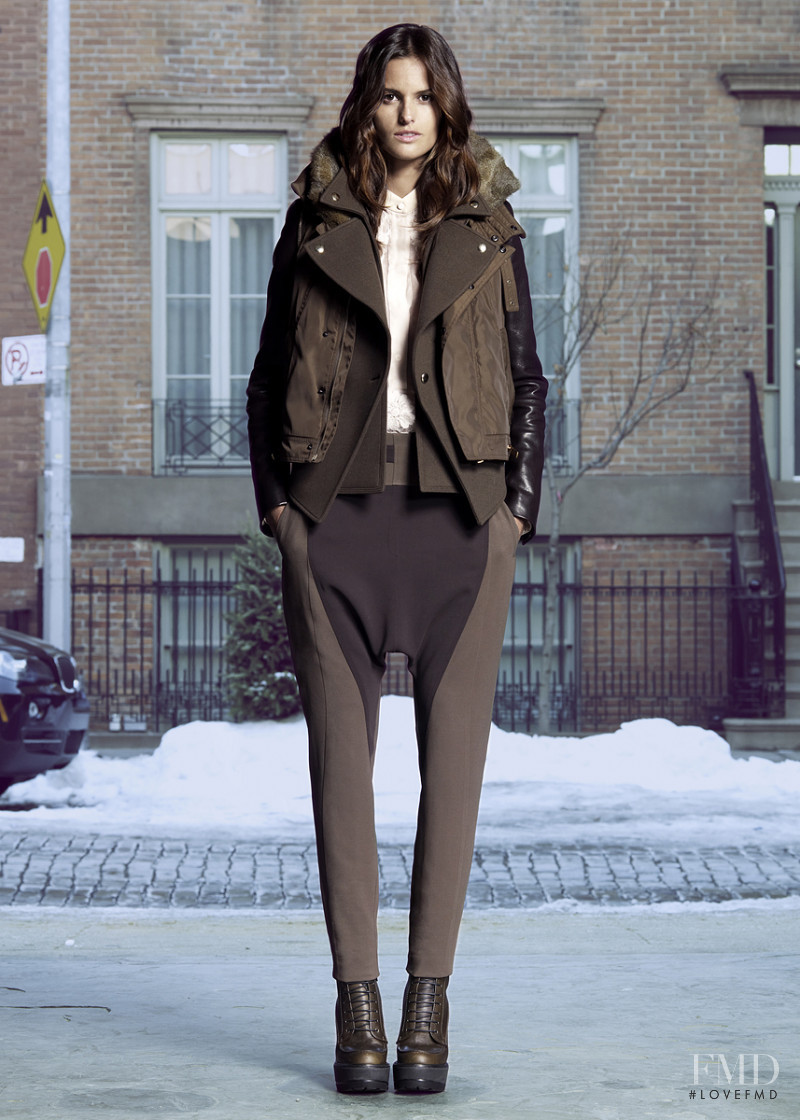 Izabel Goulart featured in  the Givenchy lookbook for Pre-Fall 2011