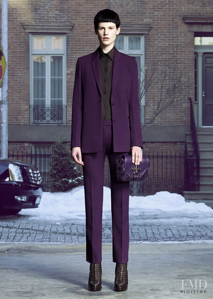 Saskia de Brauw featured in  the Givenchy lookbook for Pre-Fall 2011