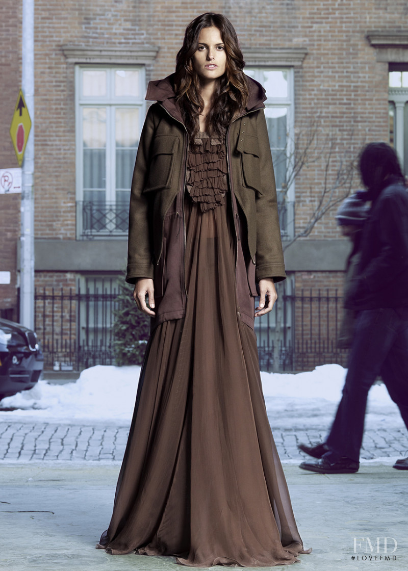 Izabel Goulart featured in  the Givenchy lookbook for Pre-Fall 2011
