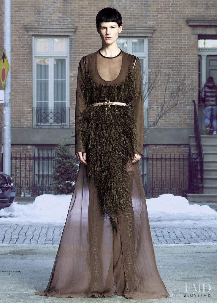 Saskia de Brauw featured in  the Givenchy lookbook for Pre-Fall 2011