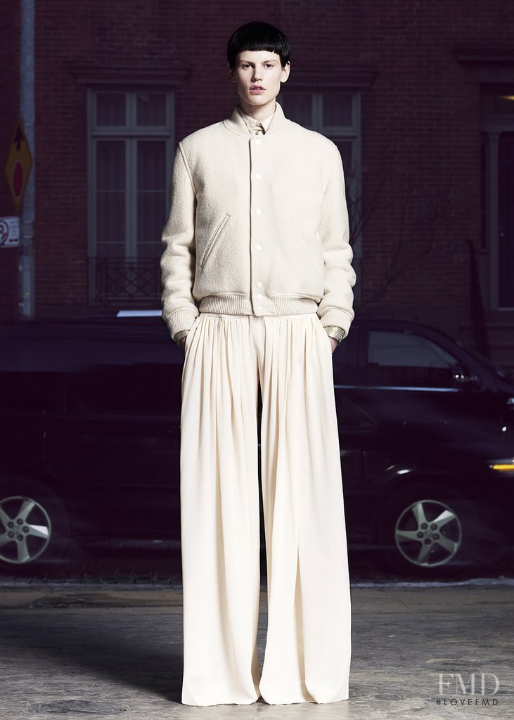 Saskia de Brauw featured in  the Givenchy lookbook for Pre-Fall 2011