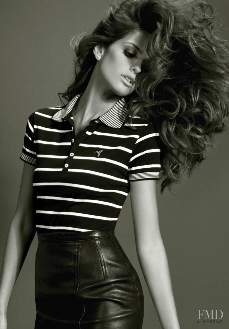 Izabel Goulart featured in  the Plie advertisement for Winter 2010