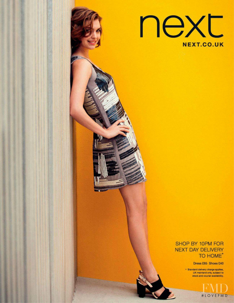 Arizona Muse featured in  the Next advertisement for Spring/Summer 2013