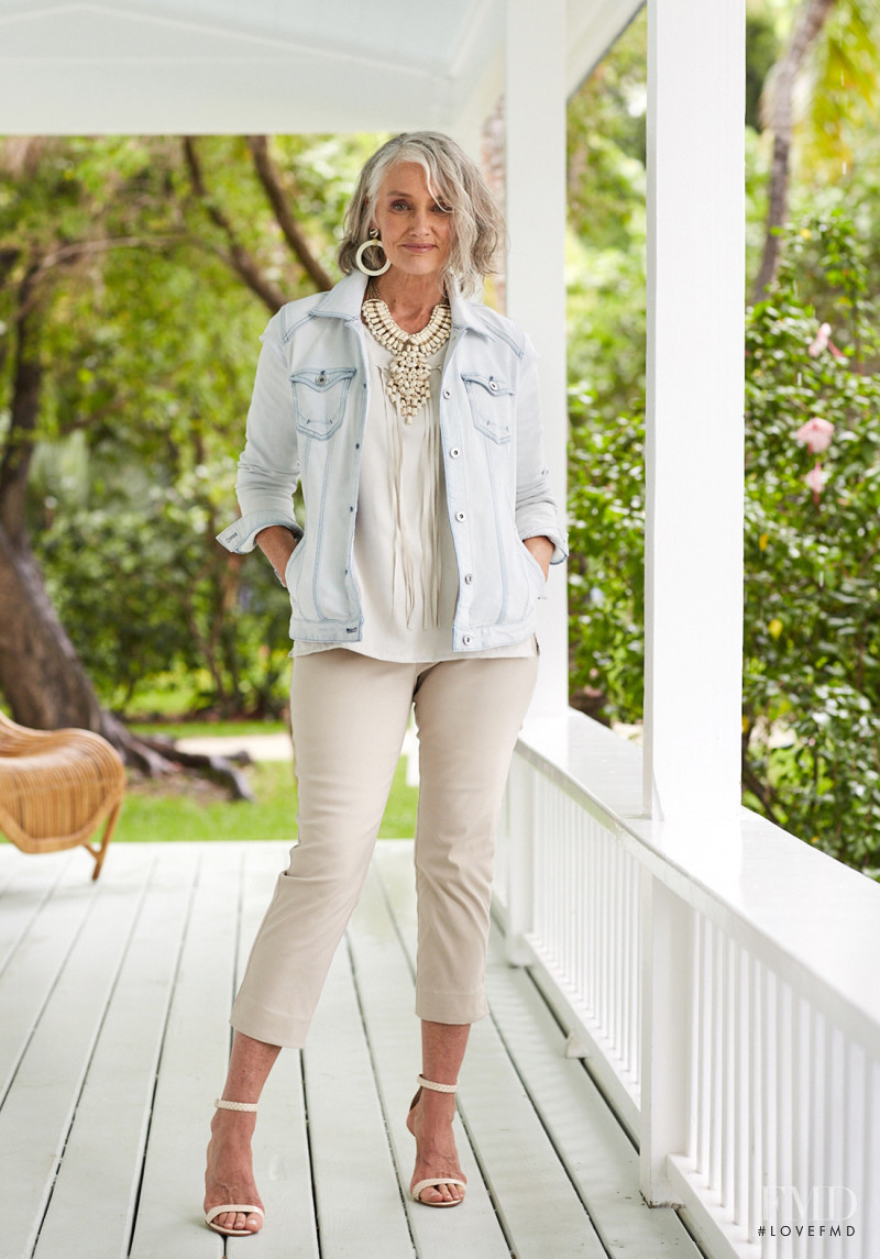 Cindy Joseph featured in  the Chico‘s catalogue for Spring/Summer 2016