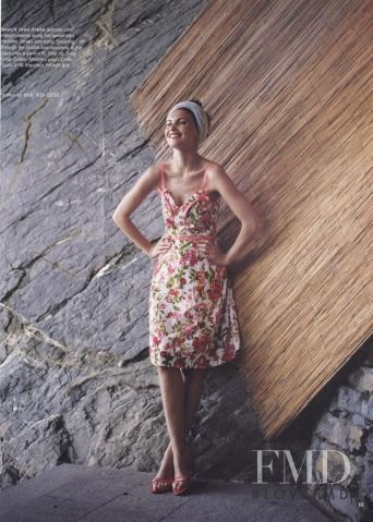 Gretha Cavazzoni featured in  the Anthropologie catalogue for Spring/Summer 2004