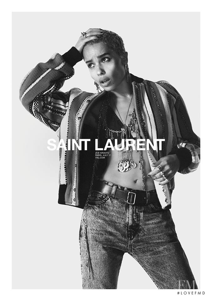 Saint Laurent advertisement for Spring/Summer 2018