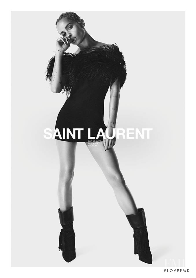 Saint Laurent advertisement for Spring/Summer 2018