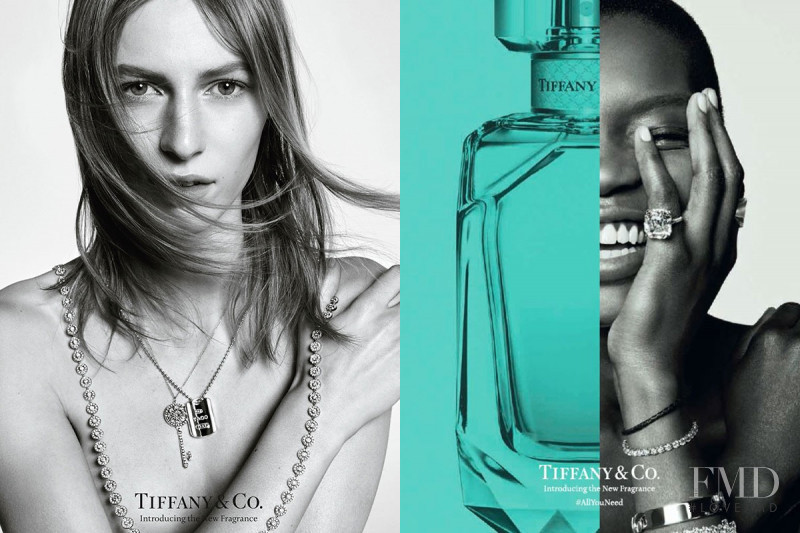 Achok Majak featured in  the Tiffany & Co. The Fragrance advertisement for Autumn/Winter 2017