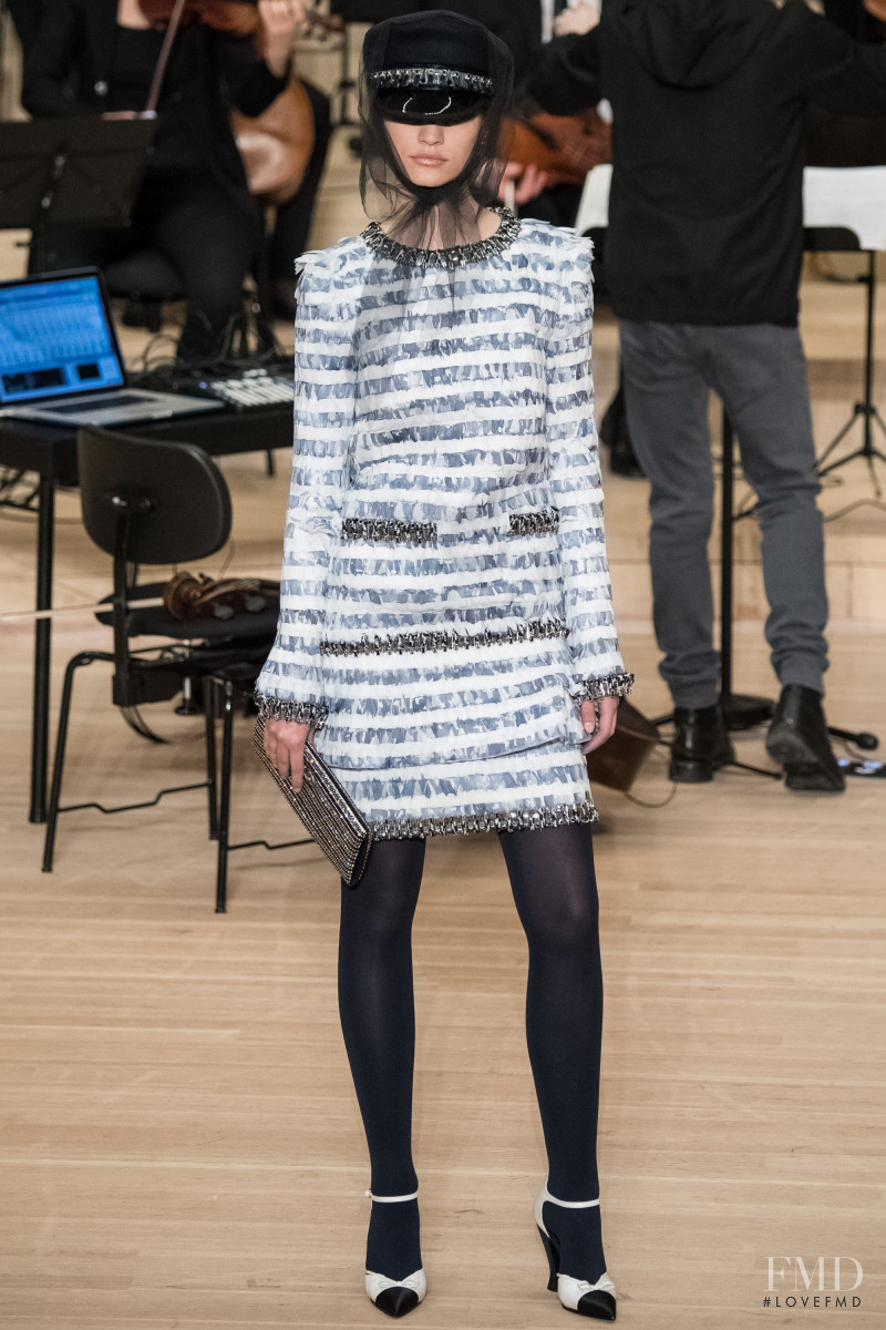 Faretta Radic featured in  the Chanel fashion show for Pre-Fall 2018
