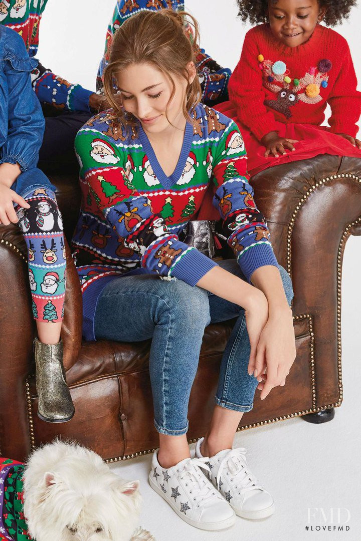 Grace Elizabeth featured in  the Next advertisement for Christmas 2017