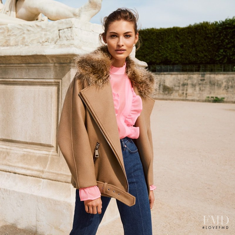 Grace Elizabeth featured in  the H&M lookbook for Winter 2017