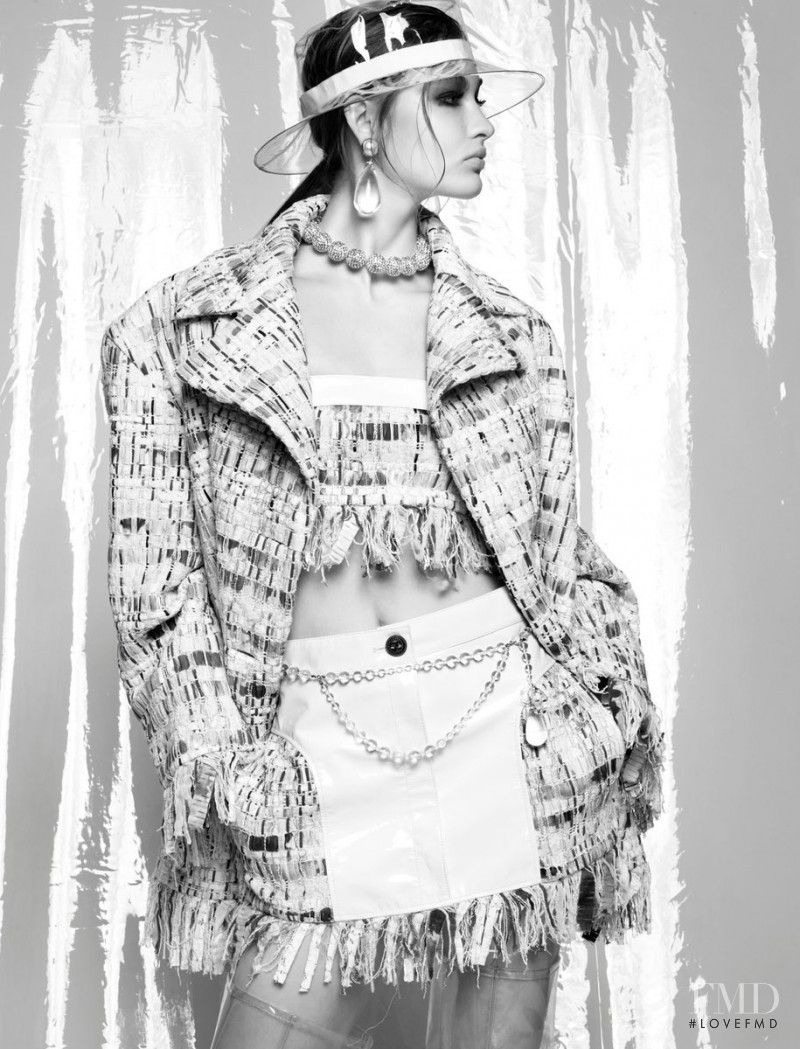 Grace Elizabeth featured in  the Chanel lookbook for Spring/Summer 2018
