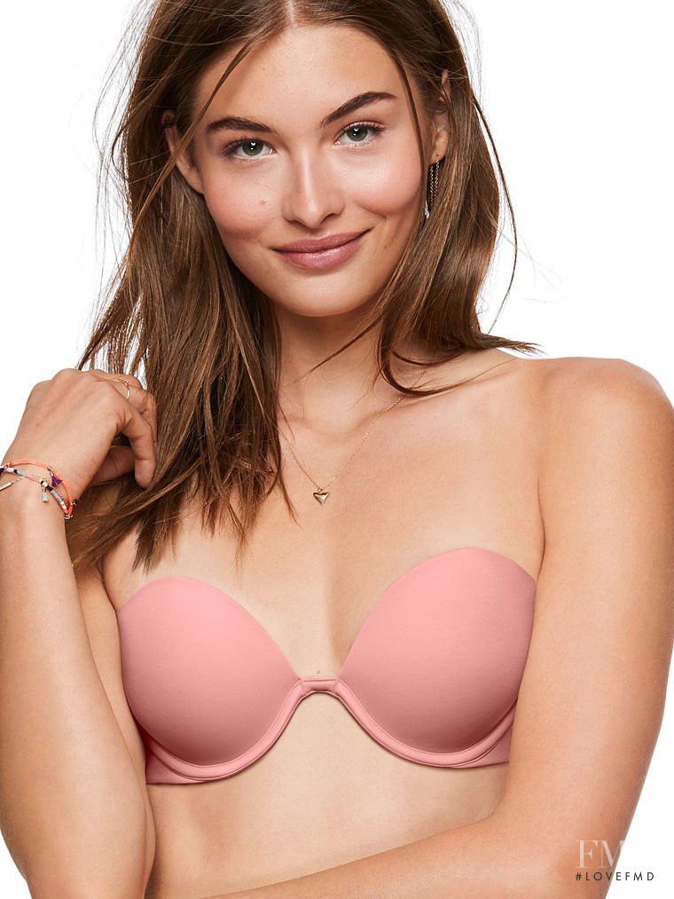 Grace Elizabeth featured in  the Victoria\'s Secret PINK catalogue for Spring/Summer 2017