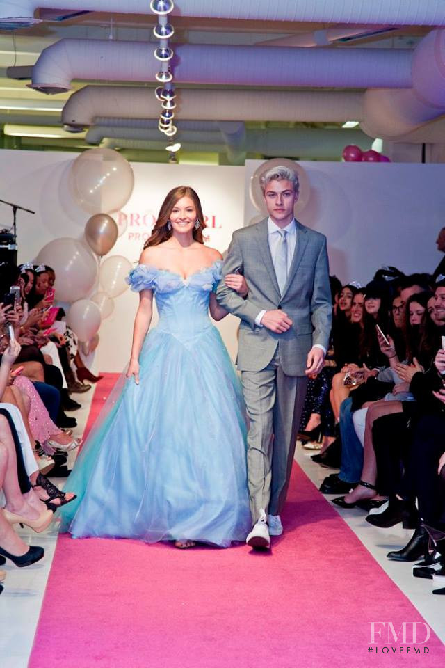 Grace Elizabeth featured in  the PromGirl fashion show for Spring/Summer 2015