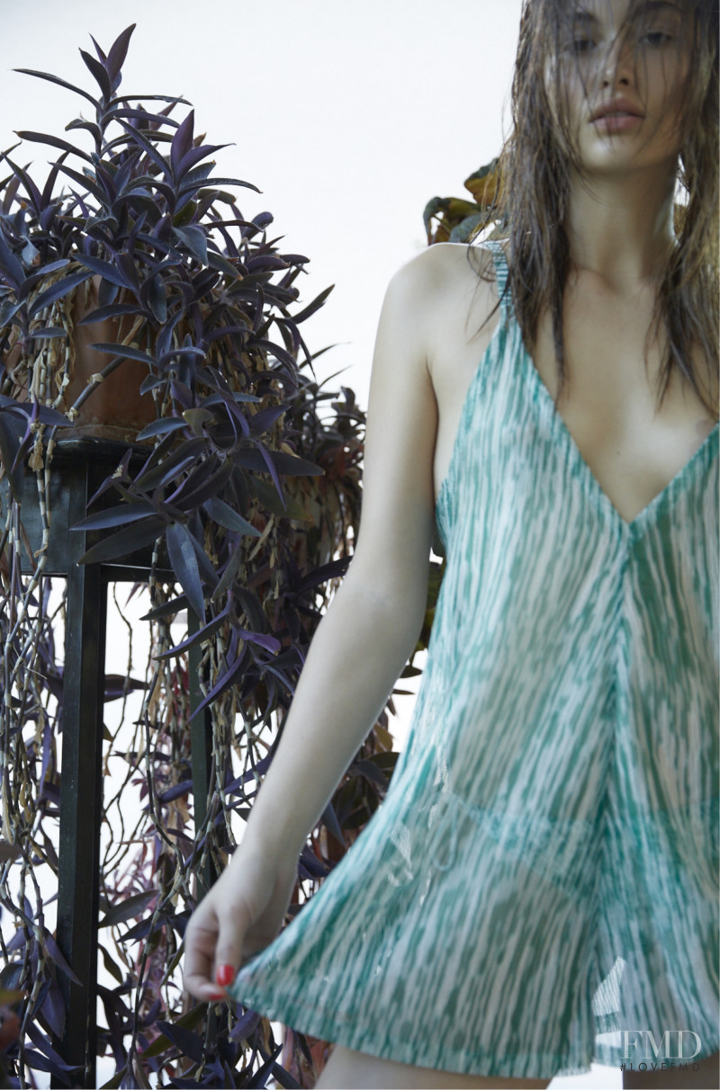 Grace Elizabeth featured in  the Missoni Beachwear lookbook for Spring/Summer 2017