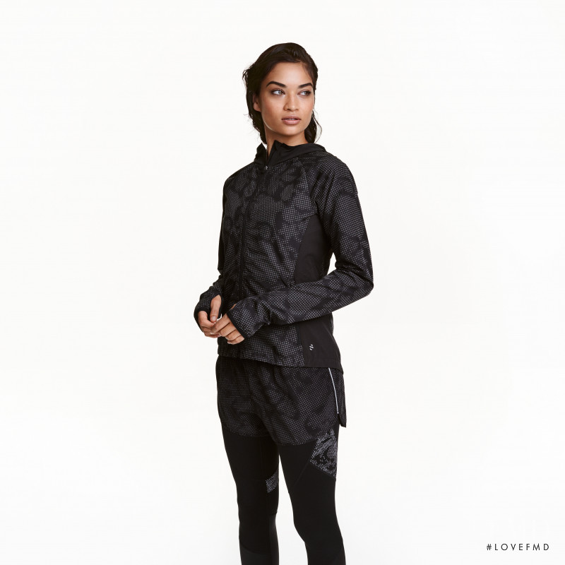 Shanina Shaik featured in  the H&M catalogue for Winter 2016