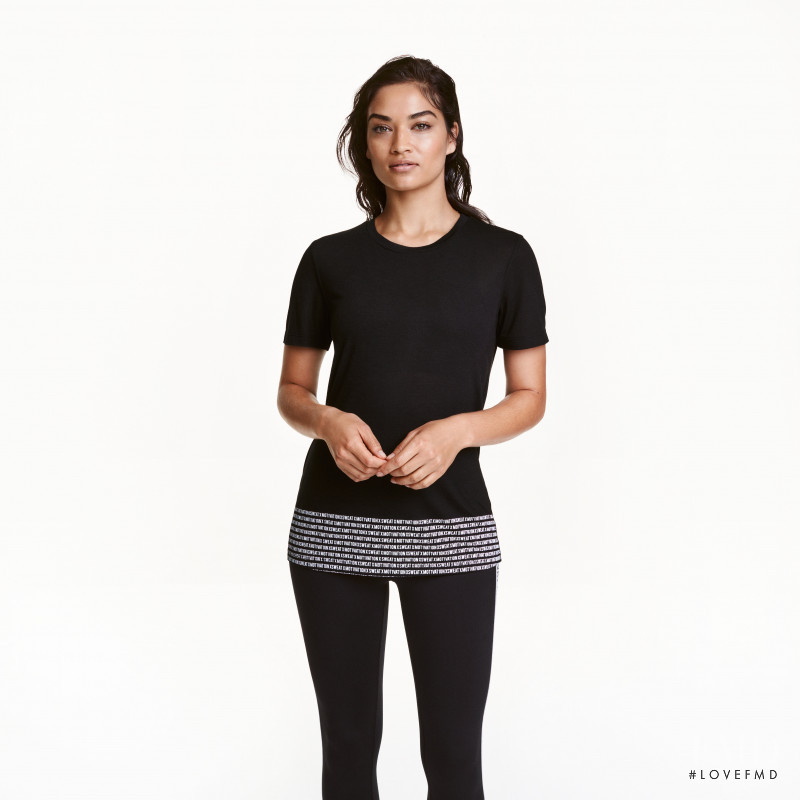 Shanina Shaik featured in  the H&M catalogue for Winter 2016