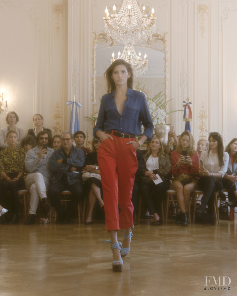 Valery Kaufman featured in  the Vanessa Seward fashion show for Spring/Summer 2018