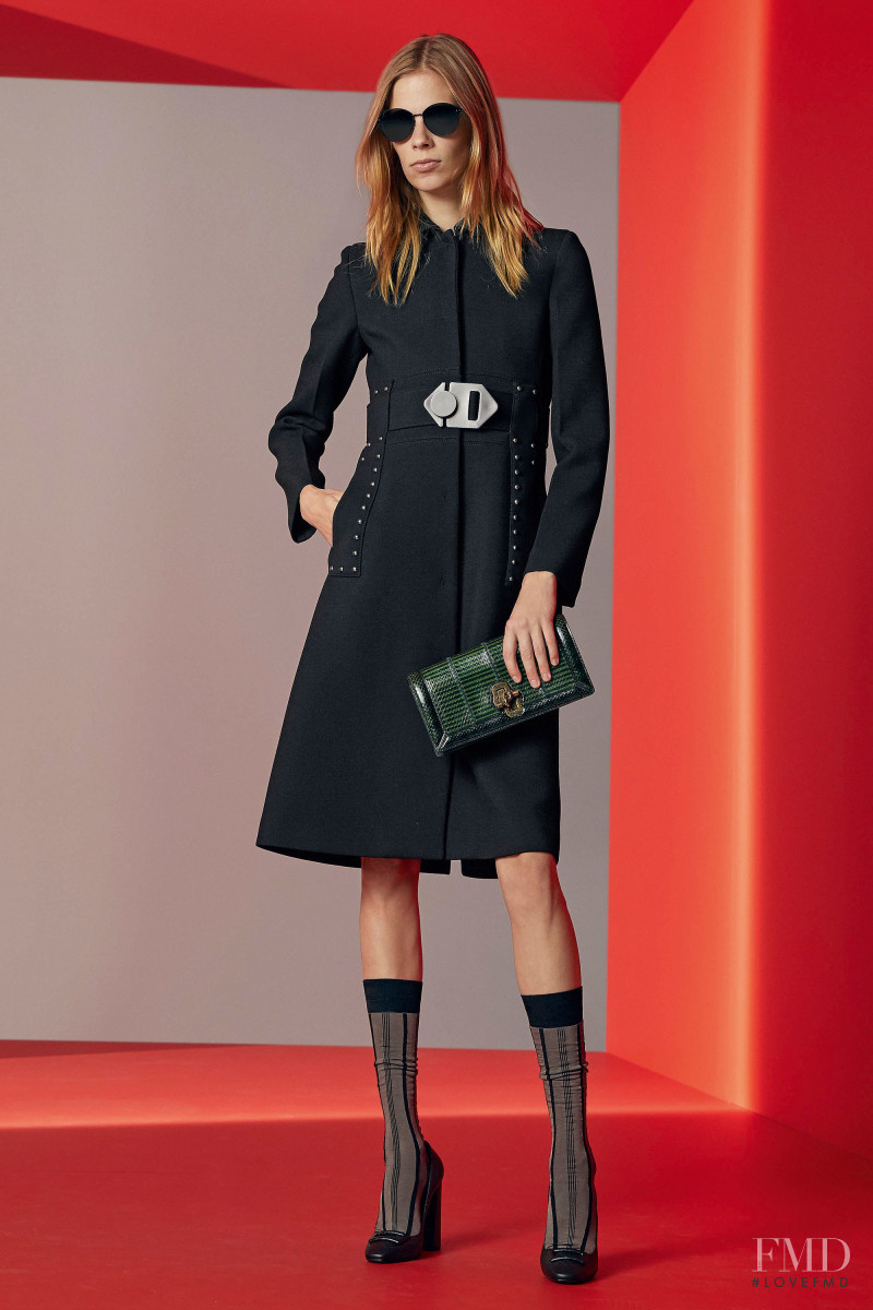 Lexi Boling featured in  the Bottega Veneta lookbook for Resort 2018