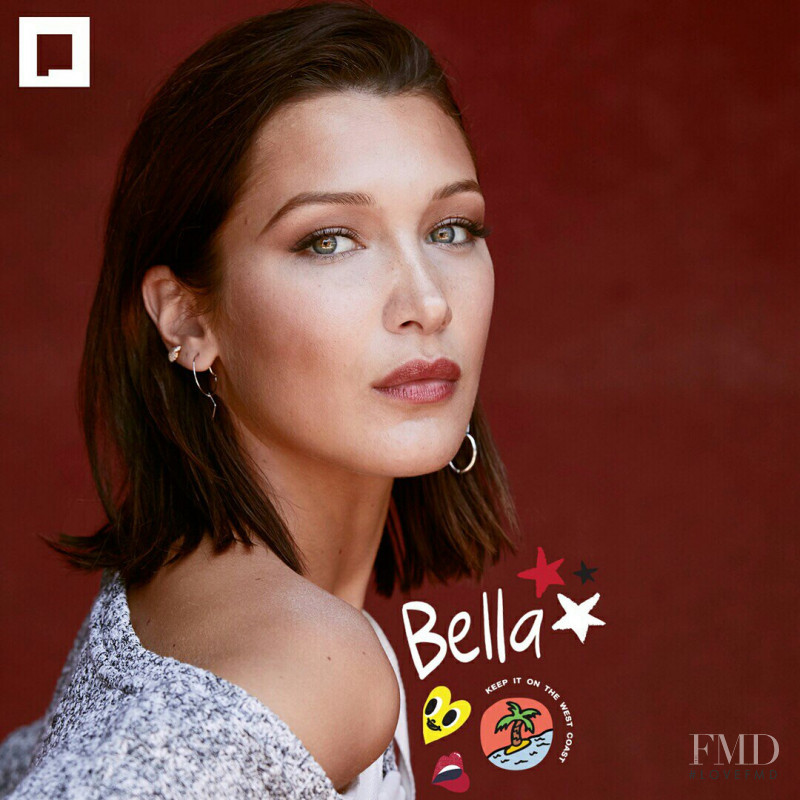 Bella Hadid featured in  the Penshoppe advertisement for Holiday 2017