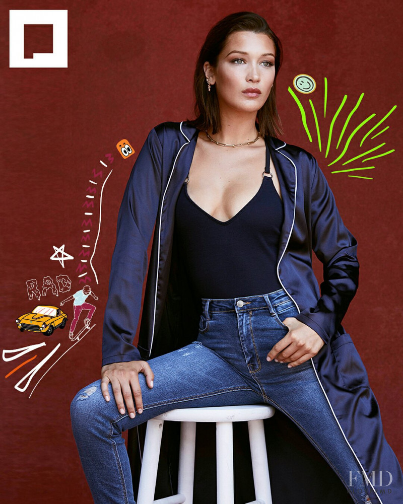 Bella Hadid featured in  the Penshoppe advertisement for Holiday 2017