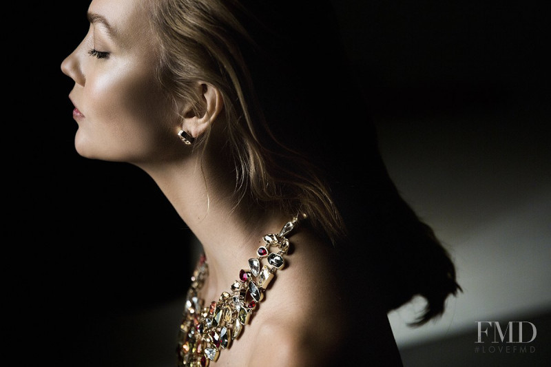 Karlie Kloss featured in  the Swarovski by Jason Wu advertisement for Fall 2017