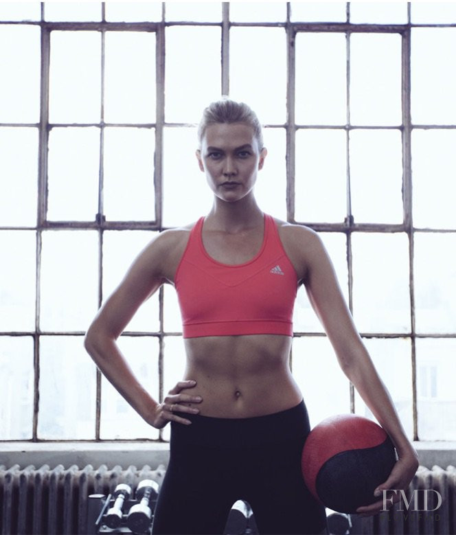 Karlie Kloss featured in  the Adidas Originals Women\'s Training  lookbook for Spring/Summer 2017