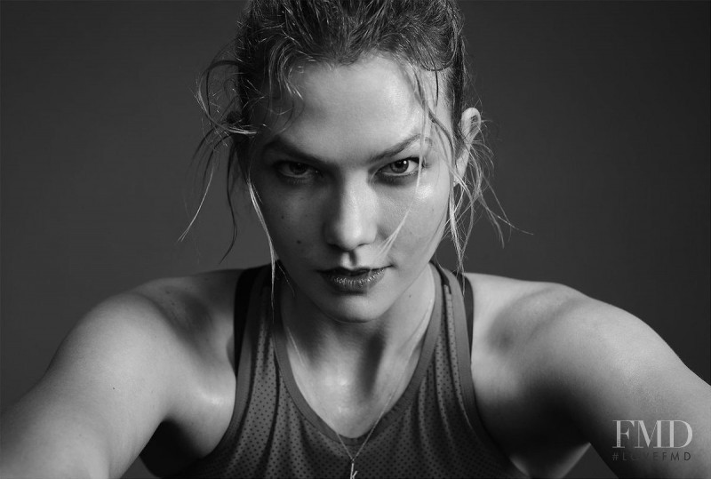 Karlie Kloss featured in  the Adidas by Stella McCartney advertisement for Summer 2017