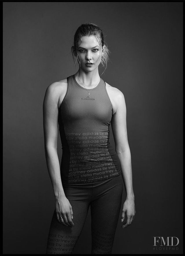 Karlie Kloss featured in  the Adidas by Stella McCartney advertisement for Summer 2017