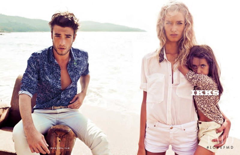 Ikks advertisement for Spring/Summer 2013