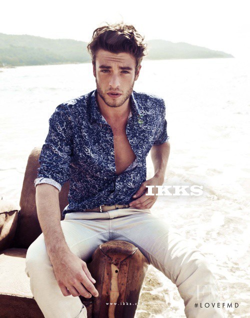Ikks advertisement for Spring/Summer 2013