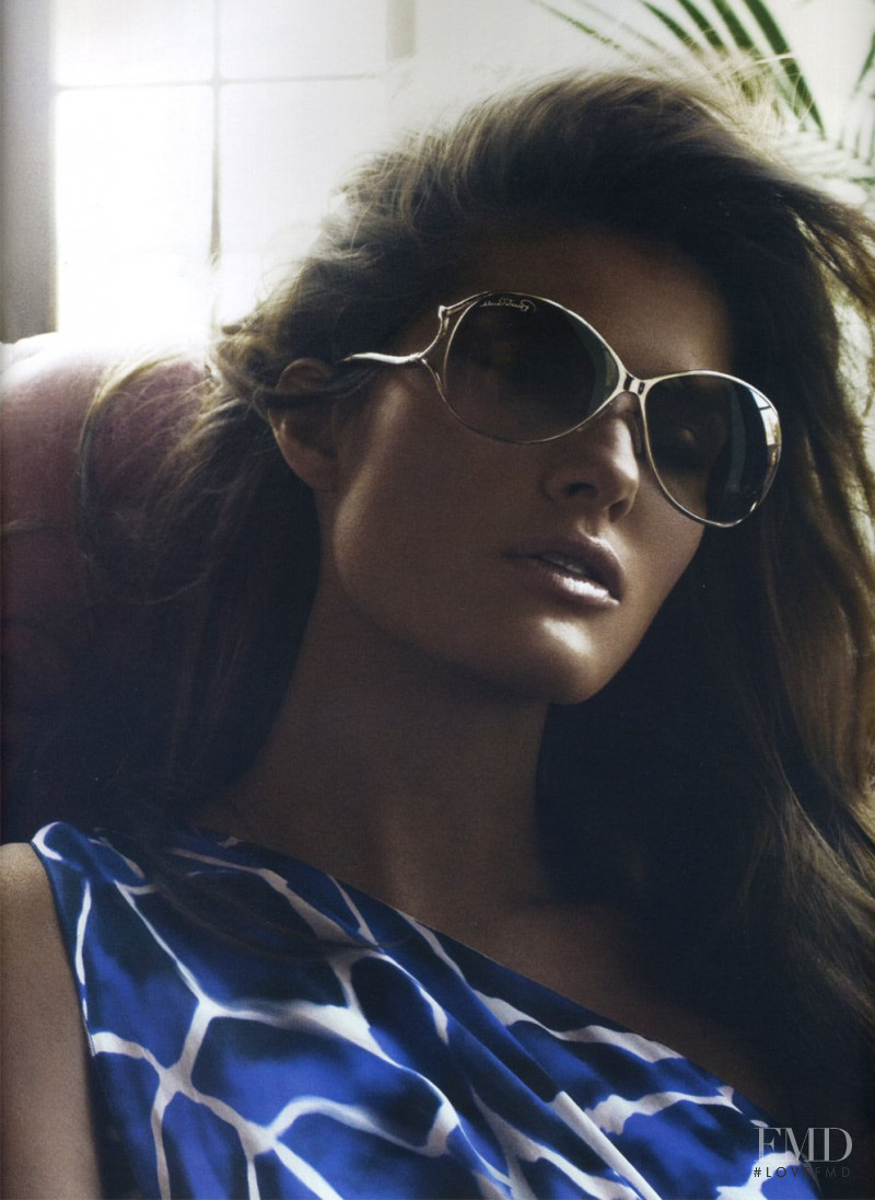 Isabeli Fontana featured in  the Roberto Cavalli advertisement for Spring/Summer 2010